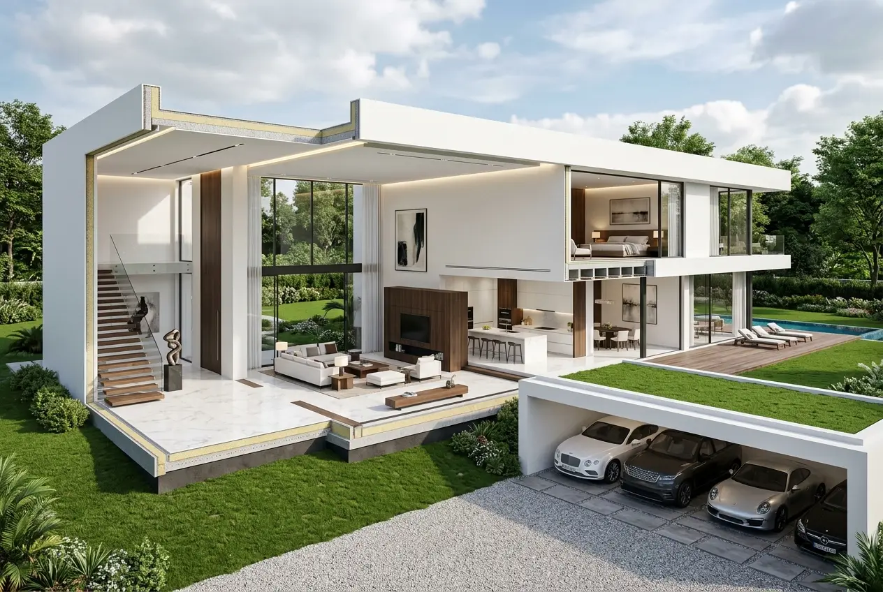 Ground Floor Architectural Visualization